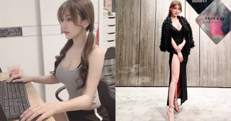 【WPT扑克】性感小宅妹「Nancy韓智恩」爆乳背心打遊戲，出門變身霸道女總裁「美胸長腿」超殺！