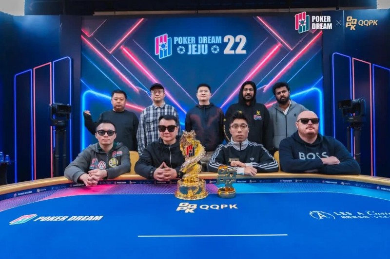 【WPT扑克】PD22济州站｜主赛FT诞生，何俊杰领衔4名中国选手决战决赛圈；QQPK战队“暖暖”从短码逆袭到QQPK大师赛季军，J High抓诈成经典！