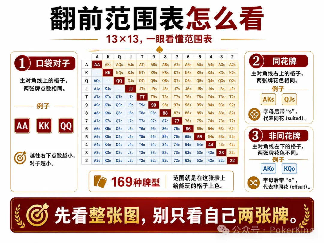 【WPT扑克】别只盯着自己两张牌：新手德州扑克中最容易被忽略的“范围思维”