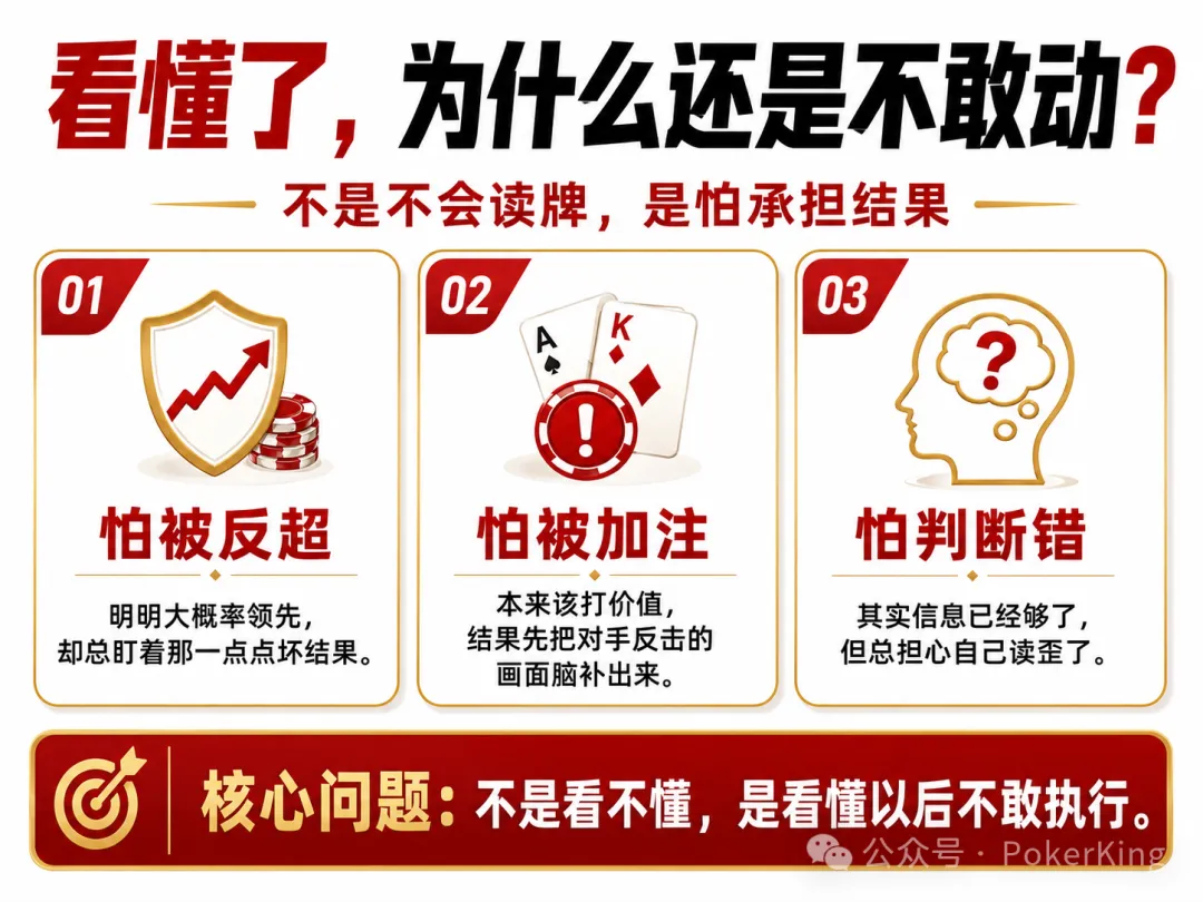 【WPT扑克】看穿范围却不敢动?你不是没读懂牌,只是被恐惧按住了手