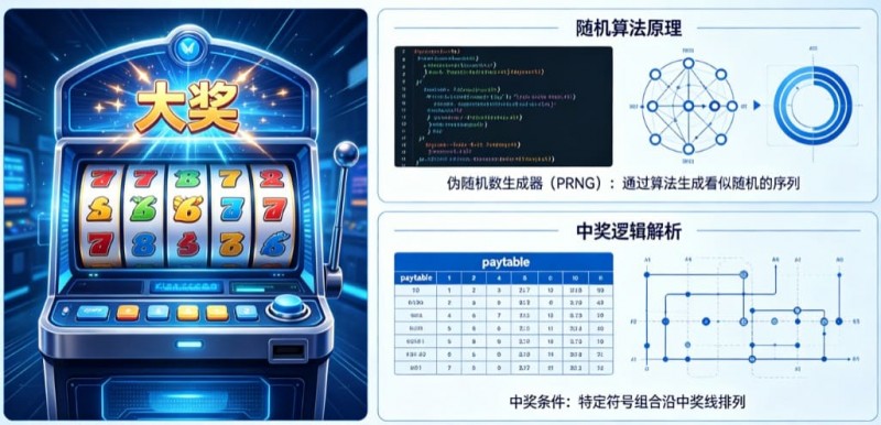 【WPT扑克】电子老虎机游戏大奖频出的背后：随机算法与中奖逻辑揭秘