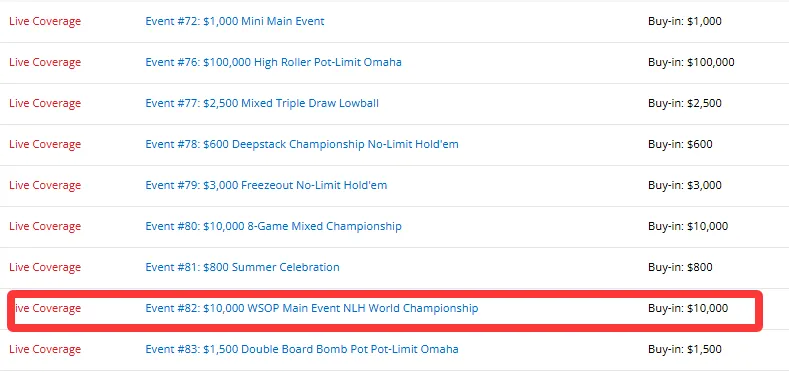 【WPT扑克】WSOP主赛A组中国军团强势出击！徐强王阳码量超200bb剑指冠军！