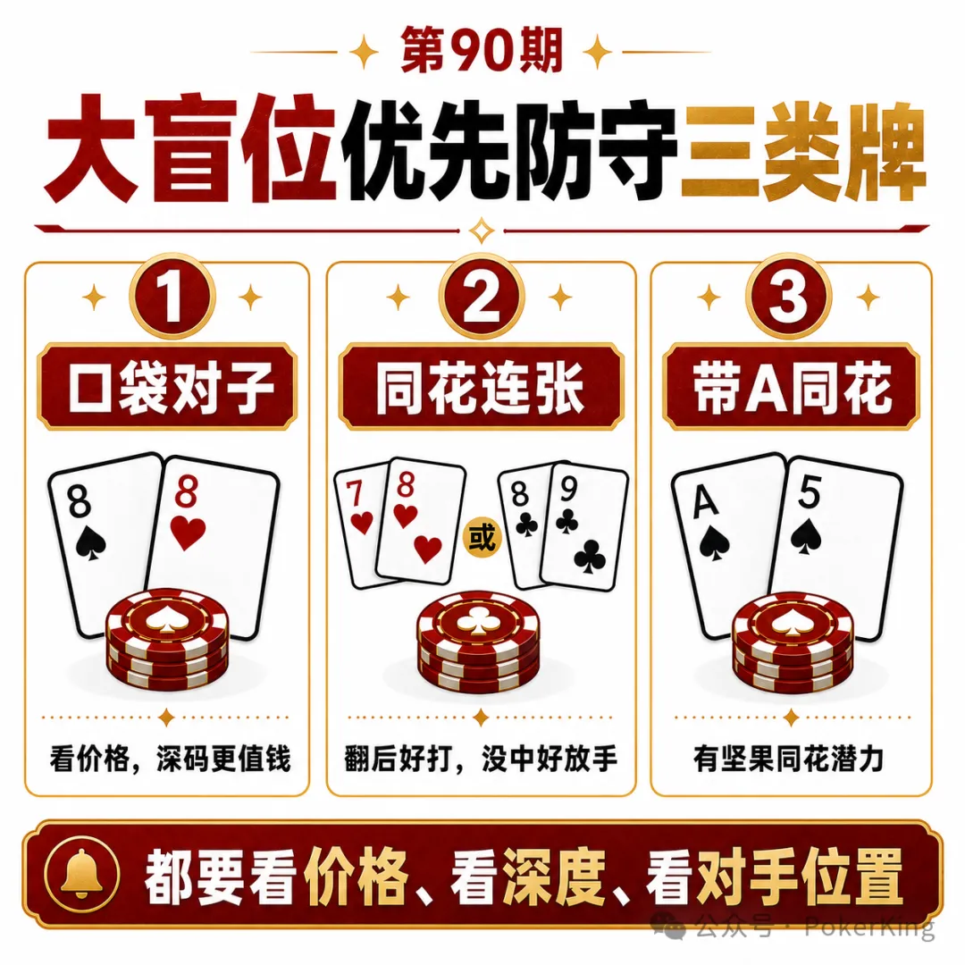 【WPT扑克】大盲位漏钱指南：为什么你明明没输大池，筹码却在一点一点少？