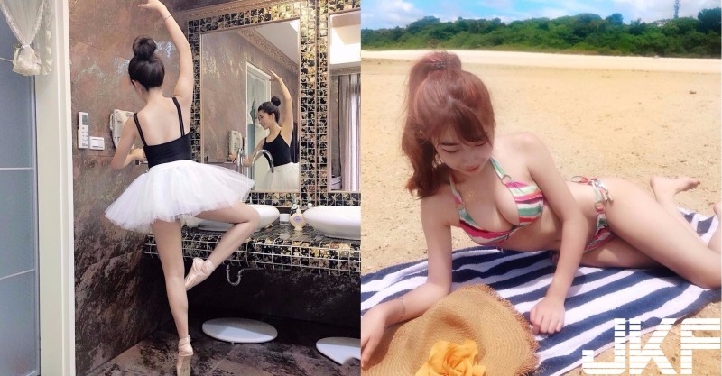【WPT扑克】超軟Q「豪乳芭蕾正妹」身材超猛！比基尼露「渾圓美乳」形狀超飽滿！