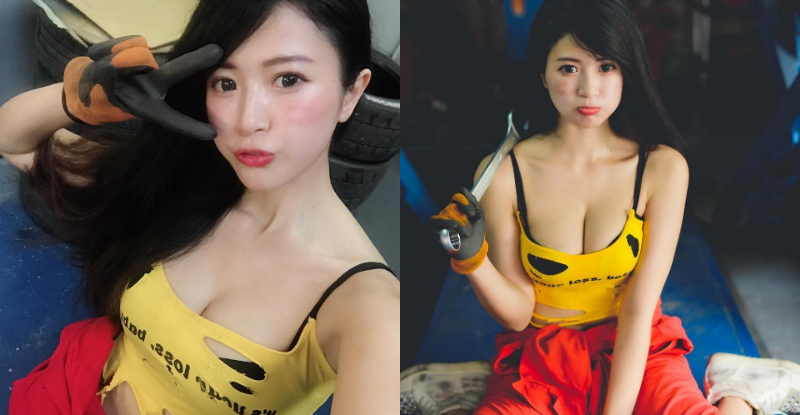 【WPT扑克】甜美可愛「黑手正妹」不會修車只會賣萌！爆乳身材太性感讓人無法招架！