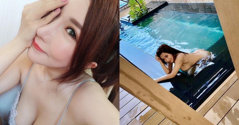 【WPT扑克】不可以放大！「巨乳奶油妹」Maggie辣po光溜溜泡湯照，姣好美體引人注目！
