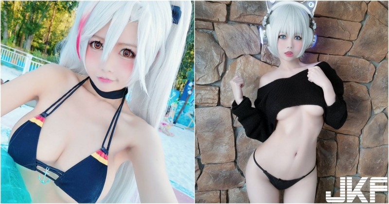 【WPT扑克】「大奶萌妹」cosplay好吸睛！「白嫩巨乳」遮不住跑出來，小隻馬太狂啦！