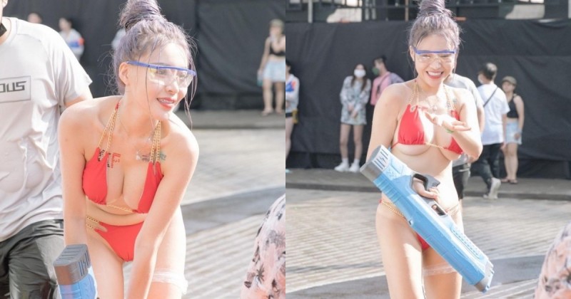 【WPT扑克】電眼正妹「Abby」挺巨乳打水戰！超清涼噴水畫面讓粉絲大飽眼福！