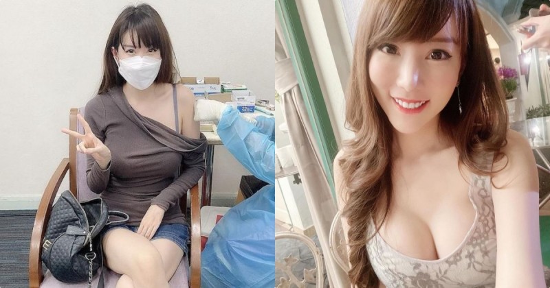 【WPT扑克】美乳正妹「打疫苗畫面太兇」，「超雄偉上圍」讓其他民眾都暈了！